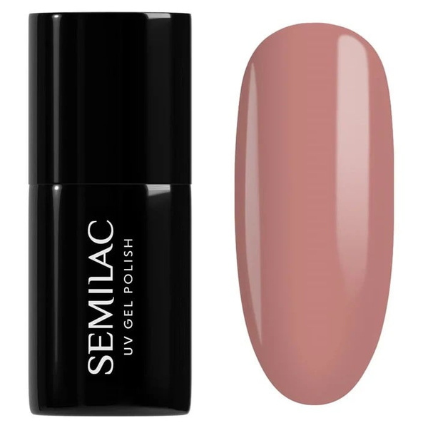 Semilac Naked Nails Lakier Hybrydowy 585 Caramel Tan 7ml
