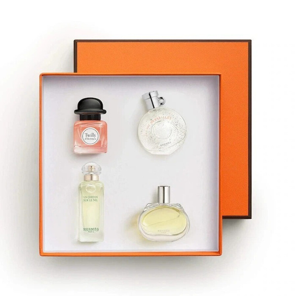 Hermès Miniature Mini Set Gift Set Fragrances 4x7.5ml Zestaw dla Kobiet 1 Sztuka