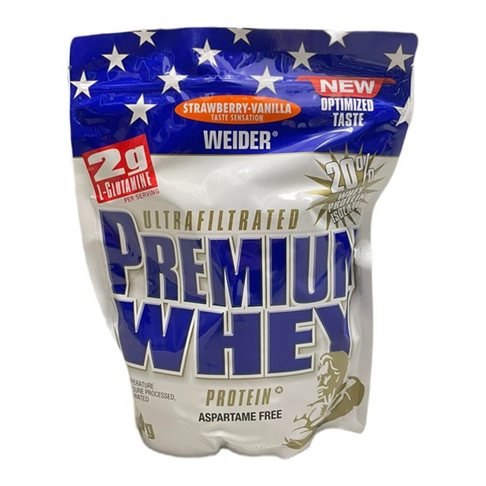 Weider Premium Whey, Strawberry Vanilla - 500g