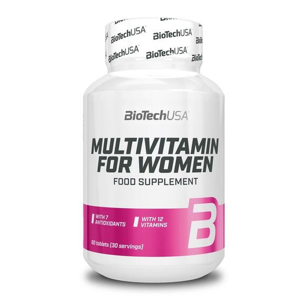 BioTechUSA Multivitamin for Women Kompleks Witamin i Minerałów 60 Tabletek