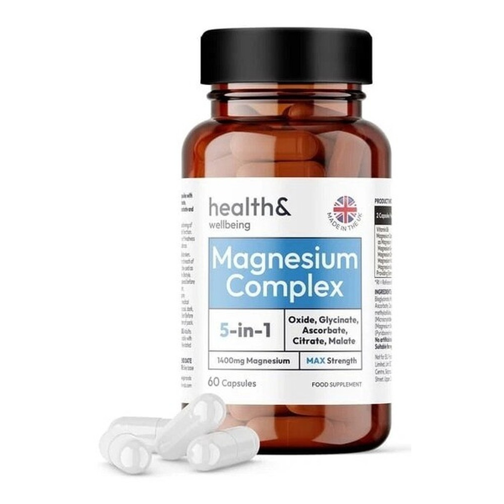 Health&Wellbeing Kompleks Magnezu 5-w-1 60 Kapsułek