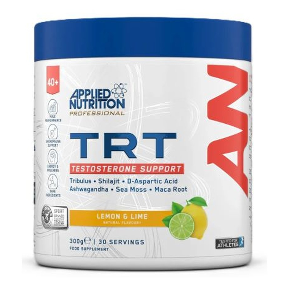 Applied Nutrition Agewell 40+ TRT Suplement Wspierający Testosteron dla Mężczyzn 40+ Cytryna i Limonka 300g