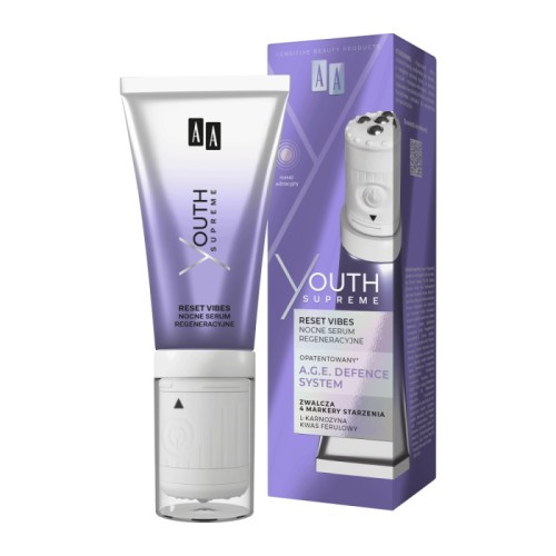 Aa Youth Supreme Reset Vibes Odżywcze Serum Nocne 30ml