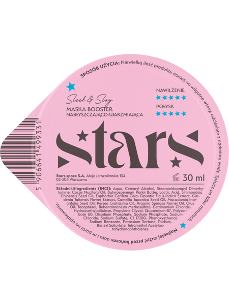 Stars Sleek&Slay Maska Booster 30ml