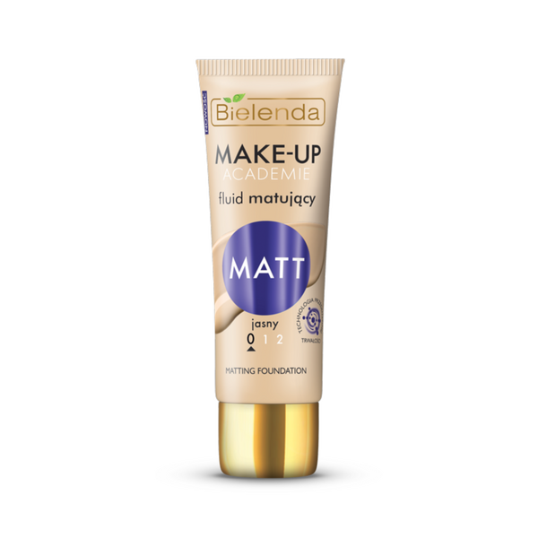 Bielenda Make Up Academie Matting Fluid Podkład Matujący 00 Light 30g
