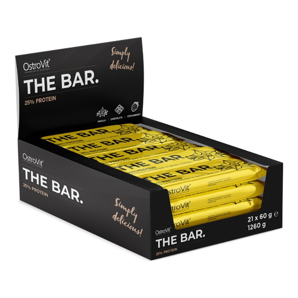 OstroVit The Bar 25% Protein, Vanilla - 21 x 60g