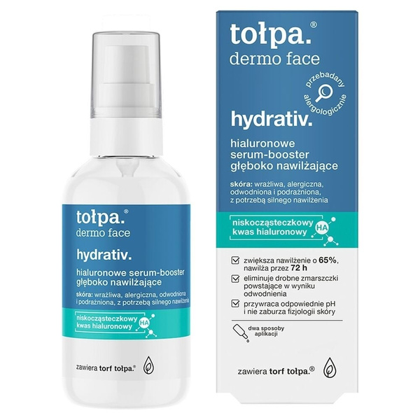 Tolpa Dermo Face Hydrativ Hialuronowe Serum-Booster Nawilżające 75ml