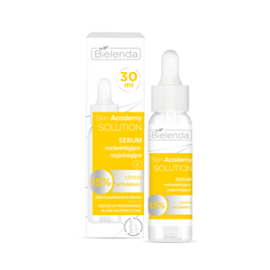 Bielenda Skin Academy Solution Serum Rozświetlająco- Rozjaśniające 15% Czystej Witaminy C 30ml