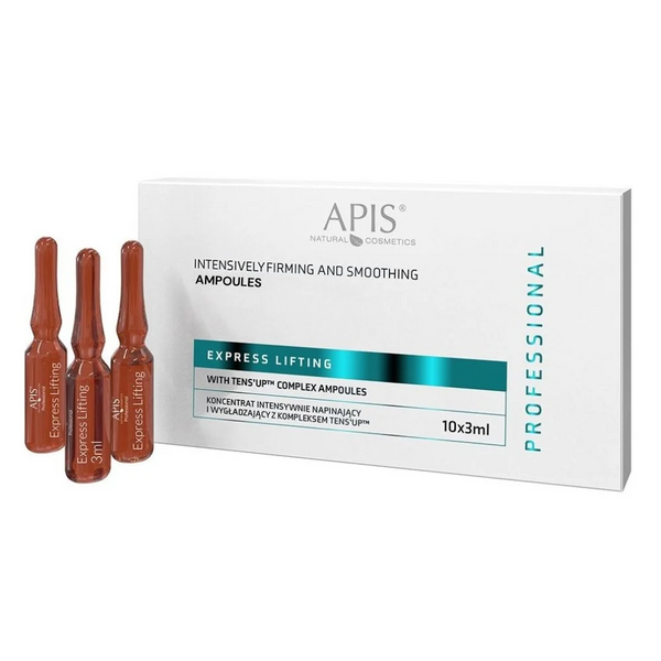 Apis Professional Express Lifting Koncentrat Intensywnie Napinający i Liftingujący z Kompleksem Tens Up 10x3 ml