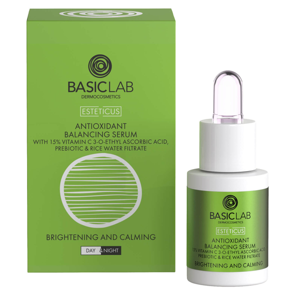 BasicLab Esteticus Antyoksydacyjne Serum z Witaminą C 15% 15ml