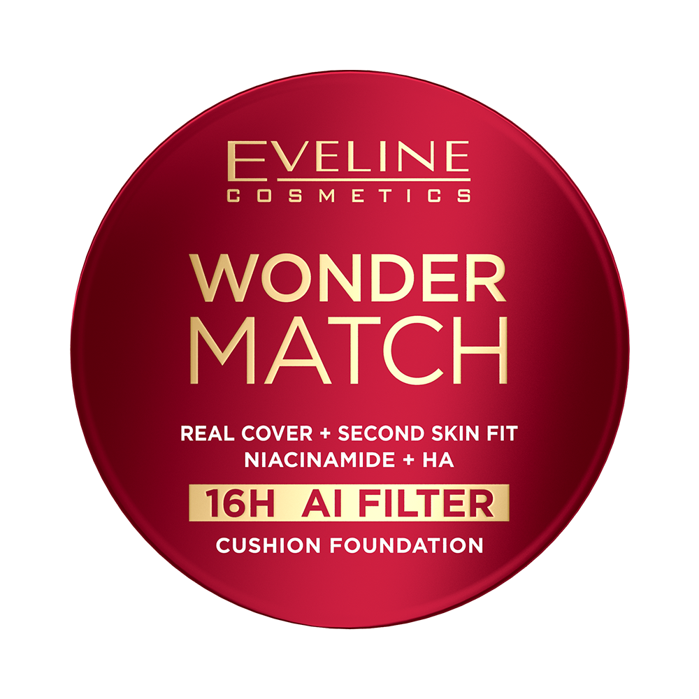 Eveline Wonder Match podkład w cushion pełne krycie 03 Nude 15 g