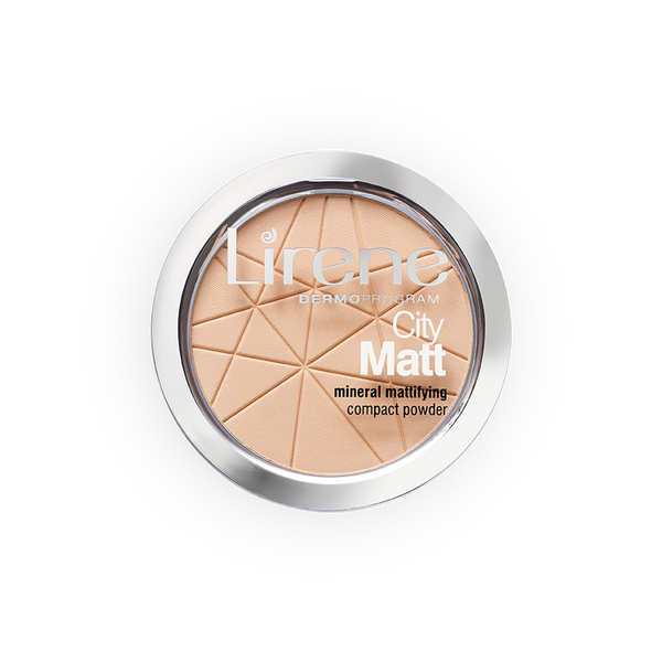 Lirene City Matt Mineralny Puder Matujący Nr 01 Transparent 9g