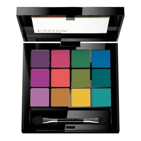 Eveline Eyeshadow Palette 12 Colors Neomania Paleta Cieni do Powiek 9.6g