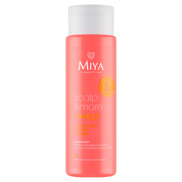 Miya Scalp More Energy Wzmacniający Szampon z Kofeiną dla Włosów Osłabionych z Problemem Wypadania 300ml