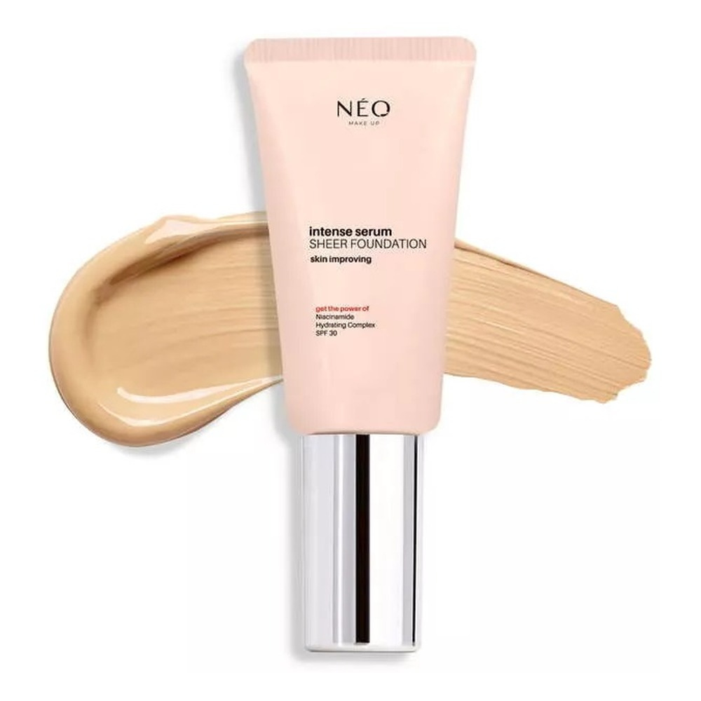 Neo Makeup Intense Serum Sheer SPF 30 Nawilżający Podkład 3,5 Beige 30ml