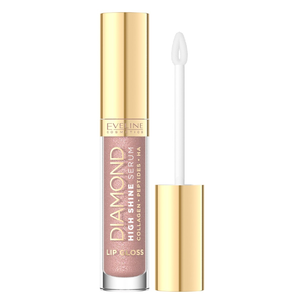 Eveline Cosmetics Diamond High Shine Błyszczyk-Serum Nawilżające No 22 4ml