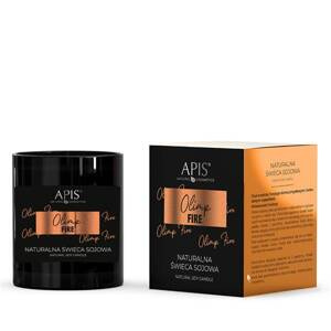 Apis Olimp Fire Świeca Sojowa Rose Madame 220g