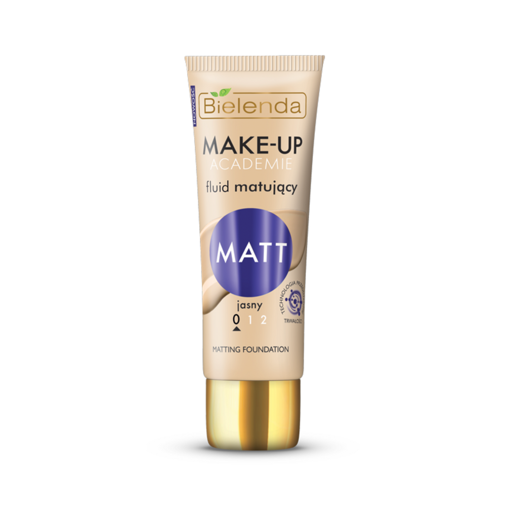 Bielenda Make Up Academie Matting Fluid Podkład Matujący 00 Light 30g