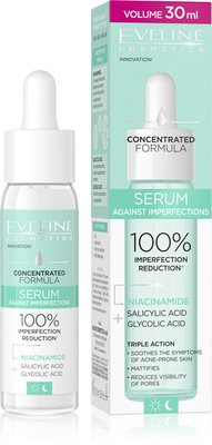 Eveline Skoncentrowana Formuła Serum Serum Tuszujące Niedoskonałości 30ml