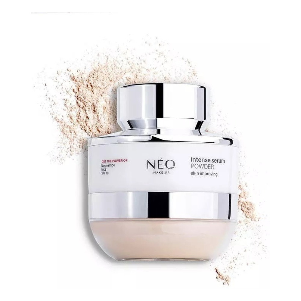 Neo Makeup Intense Serum Satynowy Puder Sypki Transparent SPF 10 10g