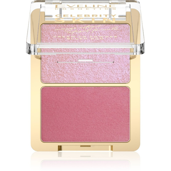Eveline CELEBRITY SKIN Kremowy róż do policzków duo 8g