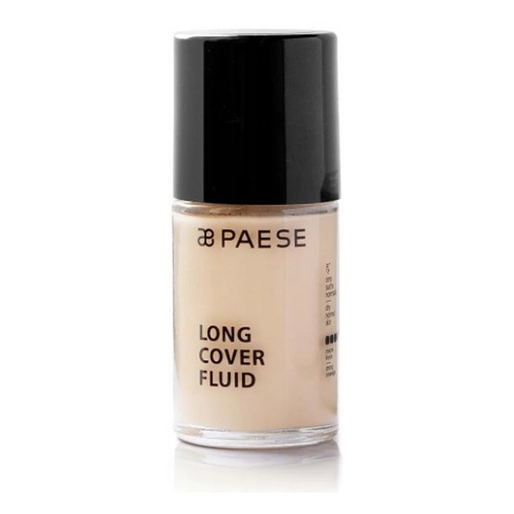 Paese Long Cover Nawilżający Podkład Kryjący Fluid 0.25 Sand 30ml
