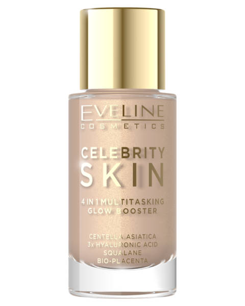 Eveline Celebrity Skin Glow Booster 4in1 Wielofunkcyjna Baza do Twarzy Nr 02 30ml