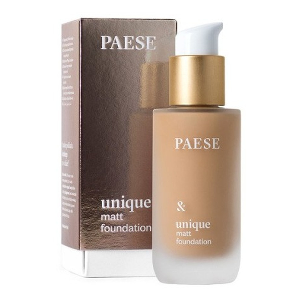 Paese Unique Matt Foundation Pielęgnujący Podkład Matujący 607 Honey 30ml