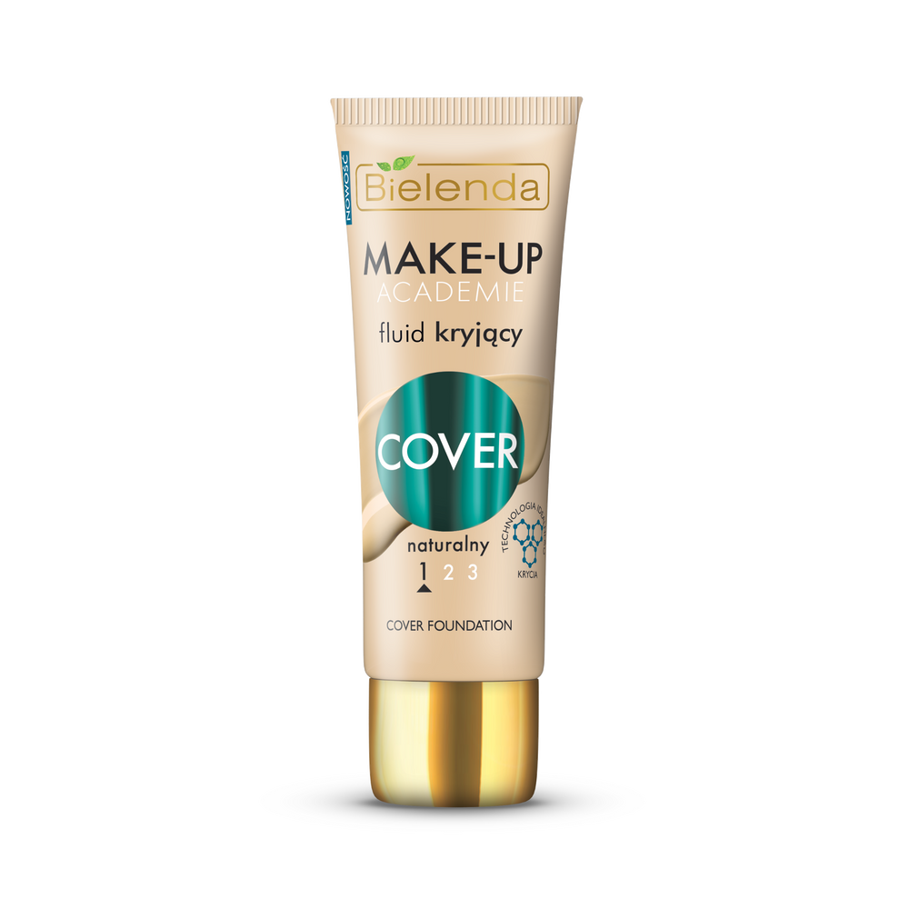 Bielenda Make Up Academie Perfect Cover Fluid Podkład Kryjący 01 Natural 30g