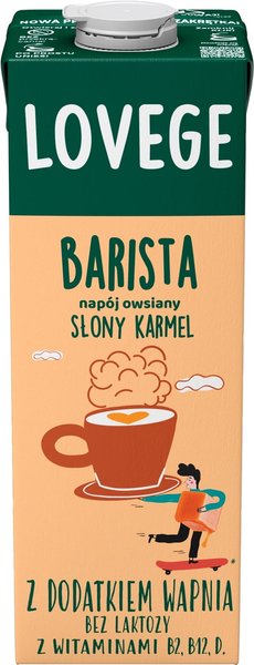 Sante Lovege Barista Napój Owsiany Słony Karmel 1l