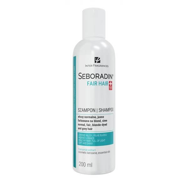 Seboradin Fair Hair Szampon do Włosów Jasnych Farbowanych Blond Skłonnych do Wypadania 200ml