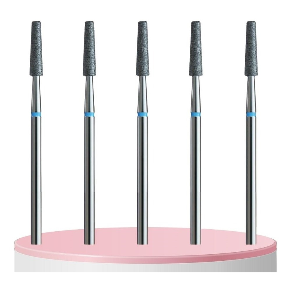 IQ Nails Profesjonalne Frezy Diamentowe Stożek Ścięty 2.3mm 5 szt.