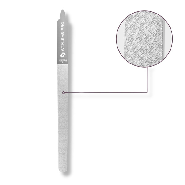Staleks Pro Expert Pilnik Laserowy do Paznokci 11 155 mm (prosty z uchwytem) 1 Sztuka