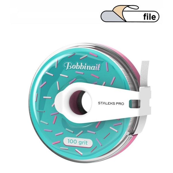 Staleks Pro Expert Taśma Ścierna Biała Samoprzylepna EXPERT w Plastikowym Pudełku 100 Grit 7m