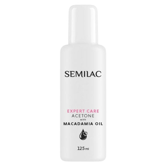 Semilac Expert Care Aceton z Olejem Makadamia 125ml