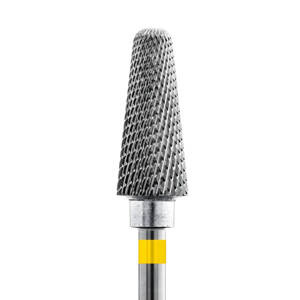 IQ Nails Frez do Paznokci z Węglika Wolframu Zaokrąglony w Kształcie Stożka Superfine Crosscut 6mm 200.110.060 1 Sztuka
