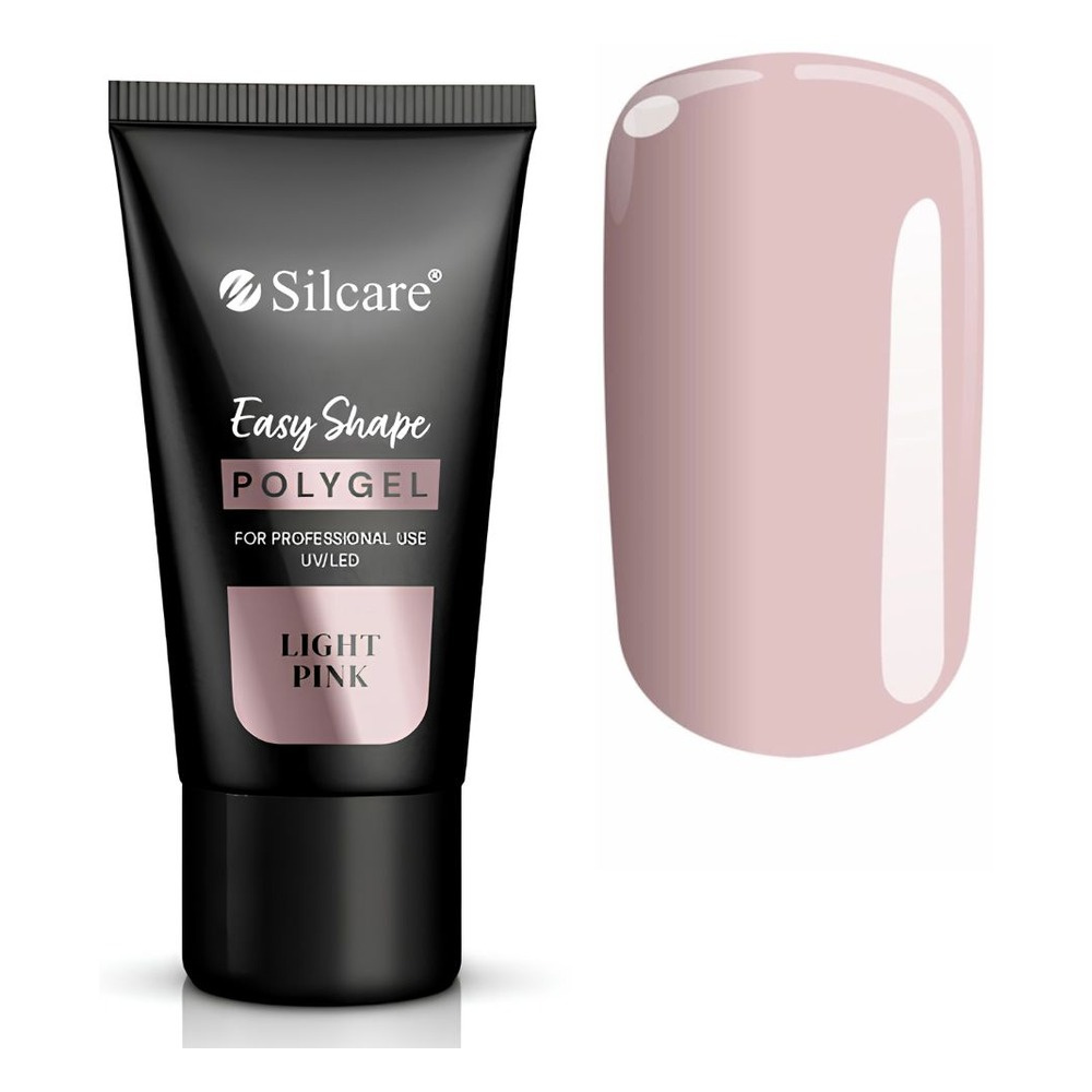 Silcare Easy Shape polygel do przedłużania i rekonstrukcji paznokci Light Pink 30g