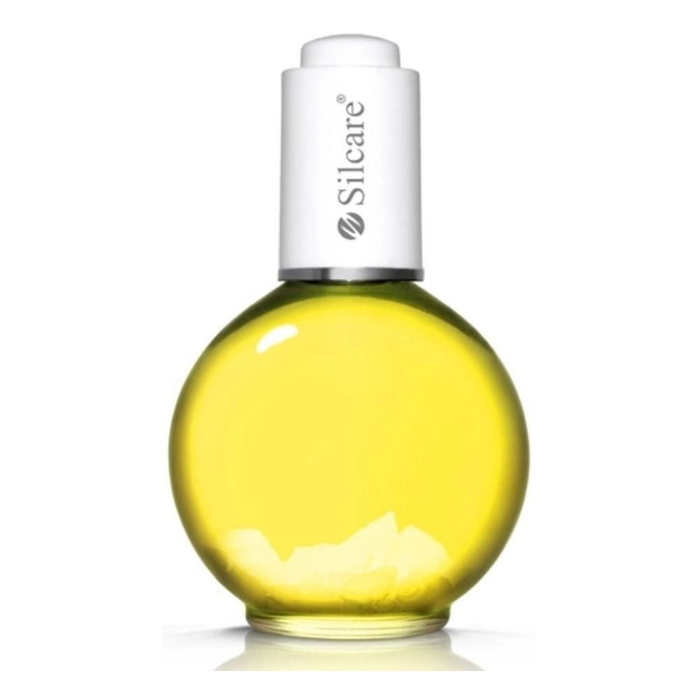 Silcare Garden of Colour Lemon Yellow olejek do paznokci i skórek z muszelkami 75ml