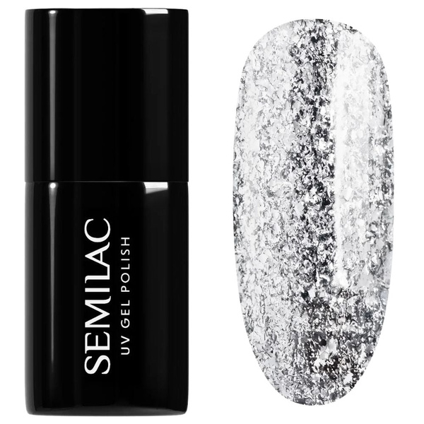 Semilac Carnival Lakier Hybrydowy 292 Silver Shimmer 7ml