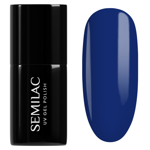 Semilac Festive Wonder Colours UV/LED Soak Off Hybrid Gel Nail Polish - 308 Festive Blue 7ml