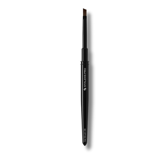 Staleks Pro Pędzelek do Żelu Skośny EXPERT Szerokość 6 mm/Długość 9 mm 1 Sztuka