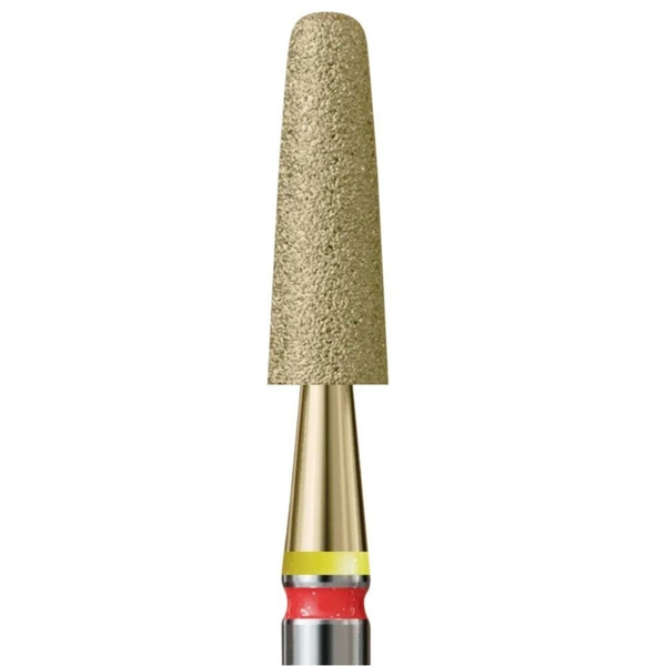 IQ Nails Smart Gold Line Frez Diamentowy 2w1 Duo Stożek 2.5mm