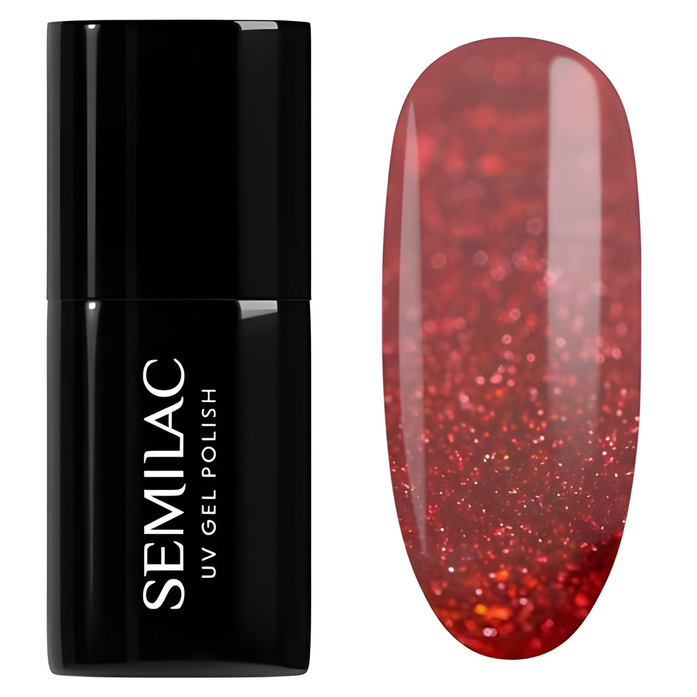 Semilac Winter Lakier Hybrydowy 609 Snow Berries 7ml