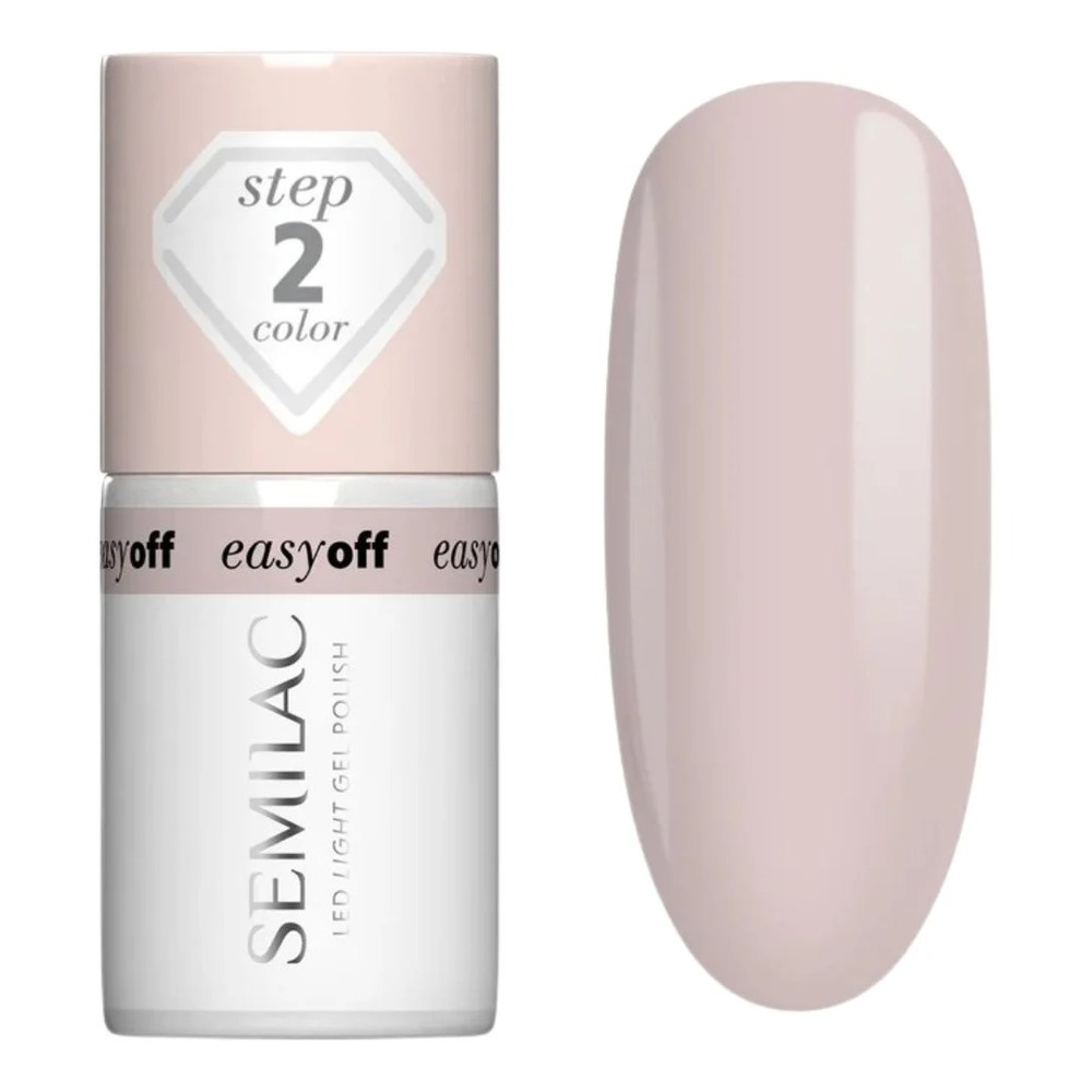 Semilac Easy Off Lakier Hybrydowy 012 Almond Milk 7ml