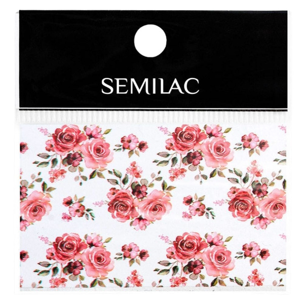 Semilac Nail Transfer Foil Blooming Flowers 27