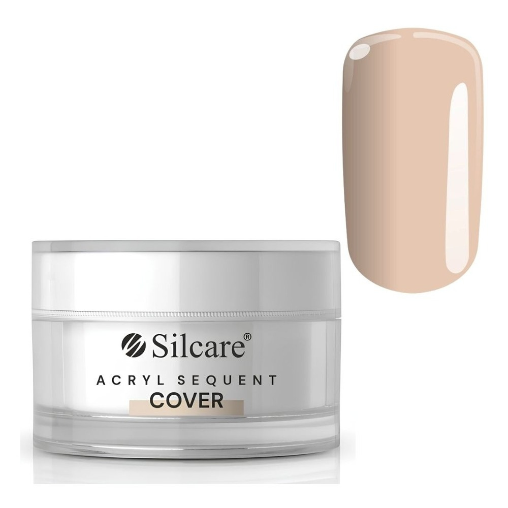 Silcare Sequent proszek akrylowy do modelowania paznokci Cover 30g