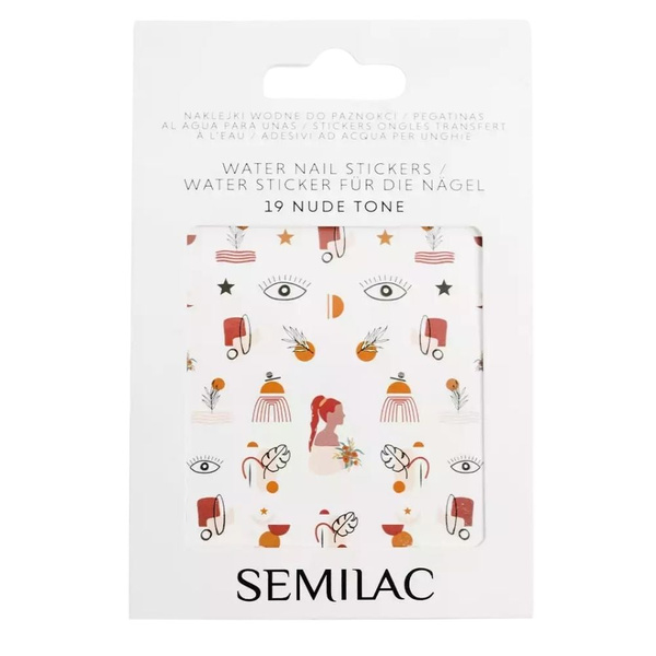 Semilac Water Nail Sticker Nude Tone 19