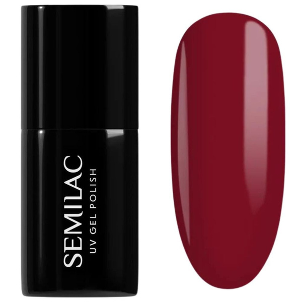Semilac Winter Lakier Hybrydowy 592 Jelly Cherry 7ml