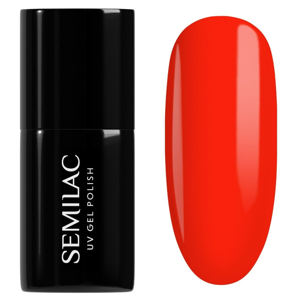 Semilac UV/LED Neon Soak Off Hybrid Gel Polish - 446 Yolo Orange 7ml