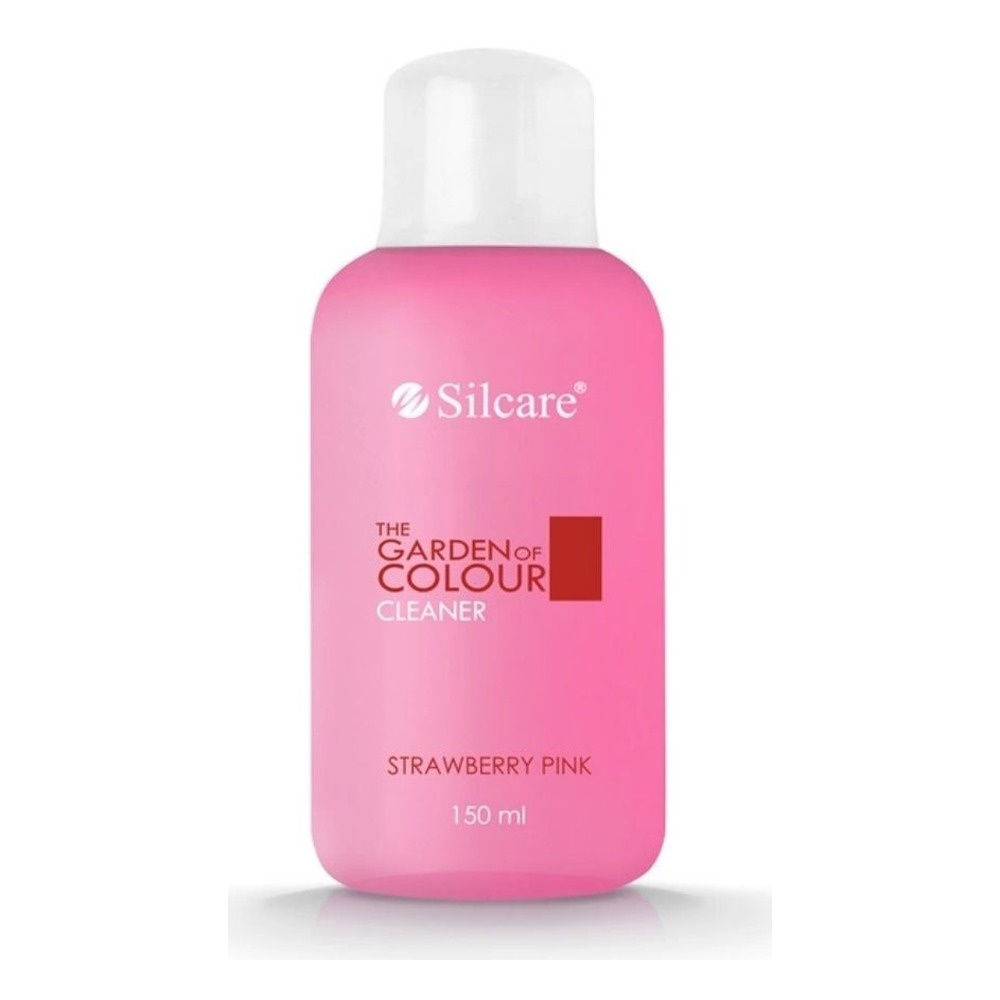 Silcare Garden of Colour płyn do oczyszczania paznokci o zapachu Strawberry Pink 150ml